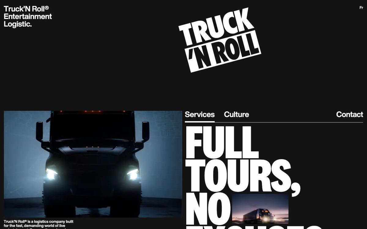 Startseite von Truck’N Roll